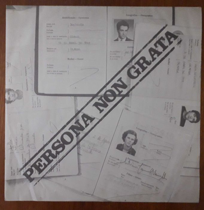 UHF disco de vinil "Persona Non Grata"