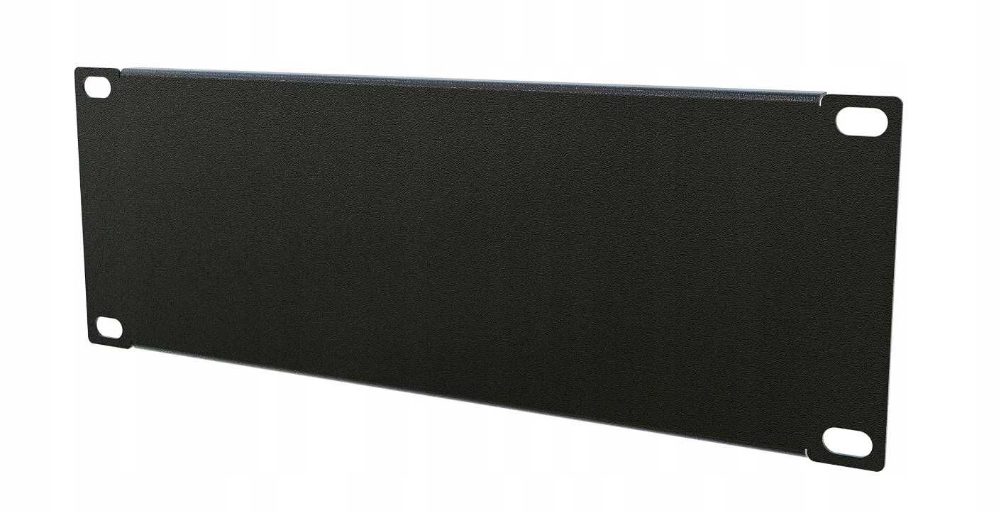 Zestaw 10x Panel Maskujący Maskownica RACK 10" 2U Czarna Stalflex