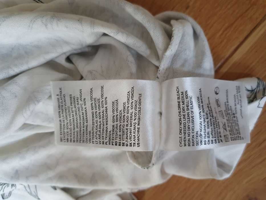 Luźna sukienka H&M rozmiar M