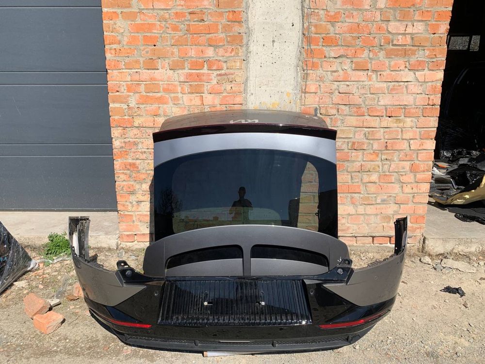 Ляда крышка багажника Kia EV-6 киа ев6 кіа ev6 бампер задний в сборе