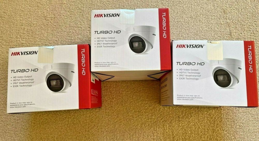 Лишилося 2 камери спостережен HIKVISION Turbo HD 8MP 4K 60M IR DS-2CE