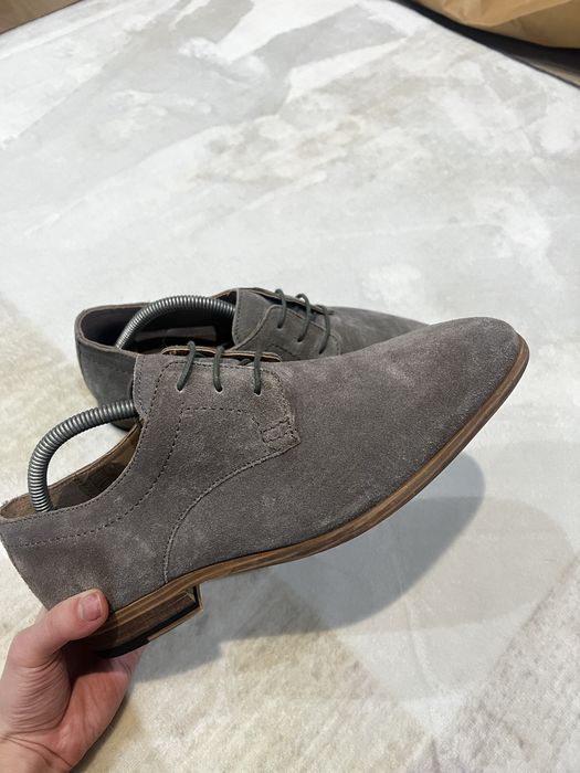 Чоловічі туфлі замш