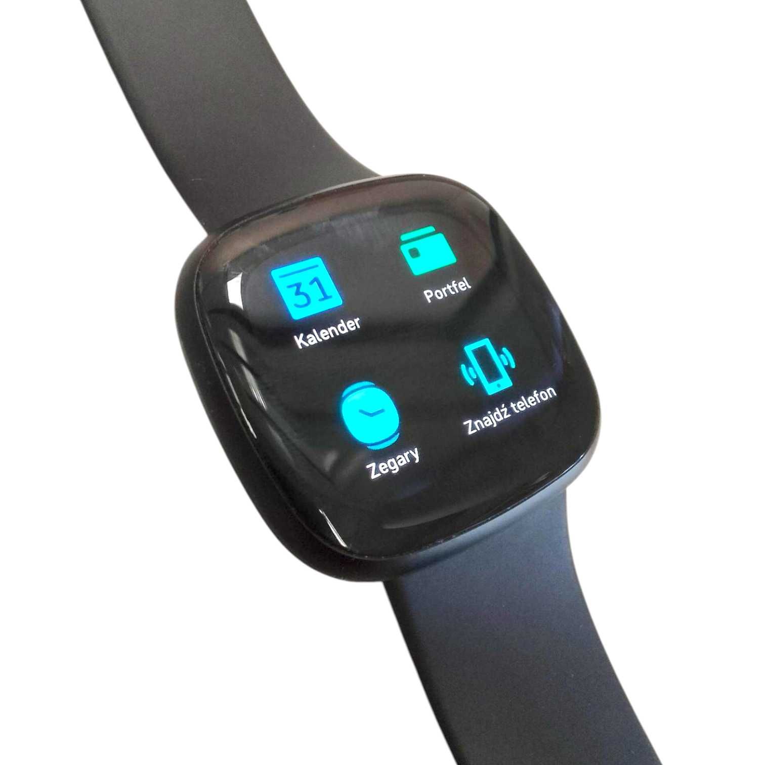 Smartwatch Fitbit Versa 3 czarny