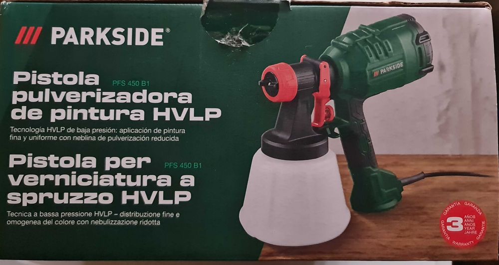 Parkside pistola elétrica de pintura