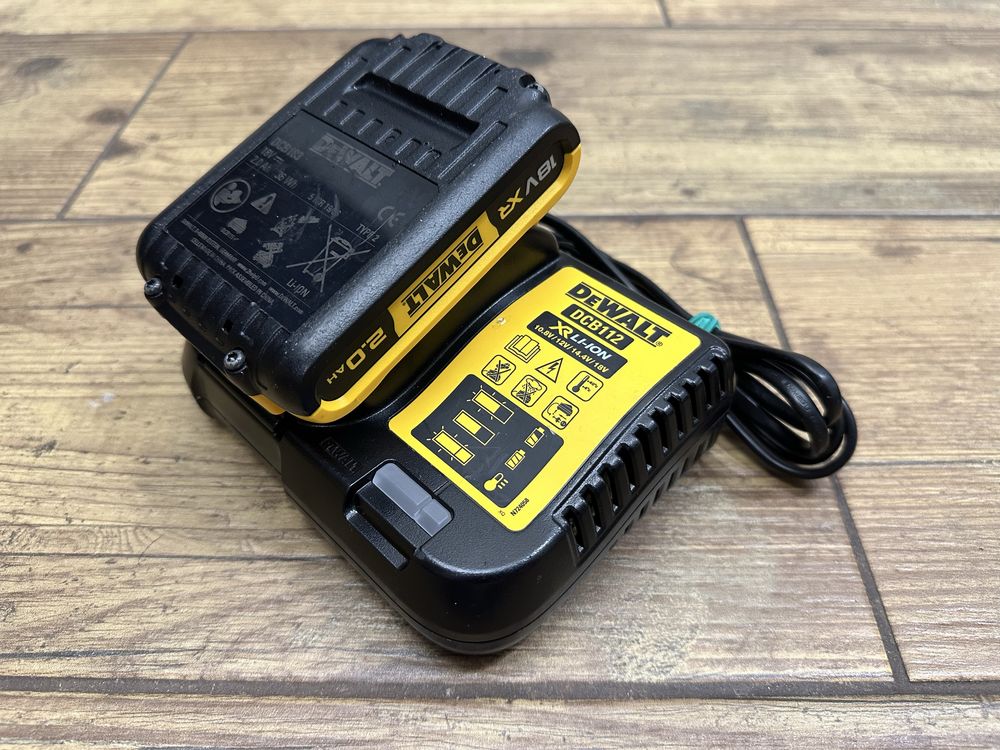 [Zestaw] Bateria akumulator 18V 2AH + ładowarka DCB112 DeWalt