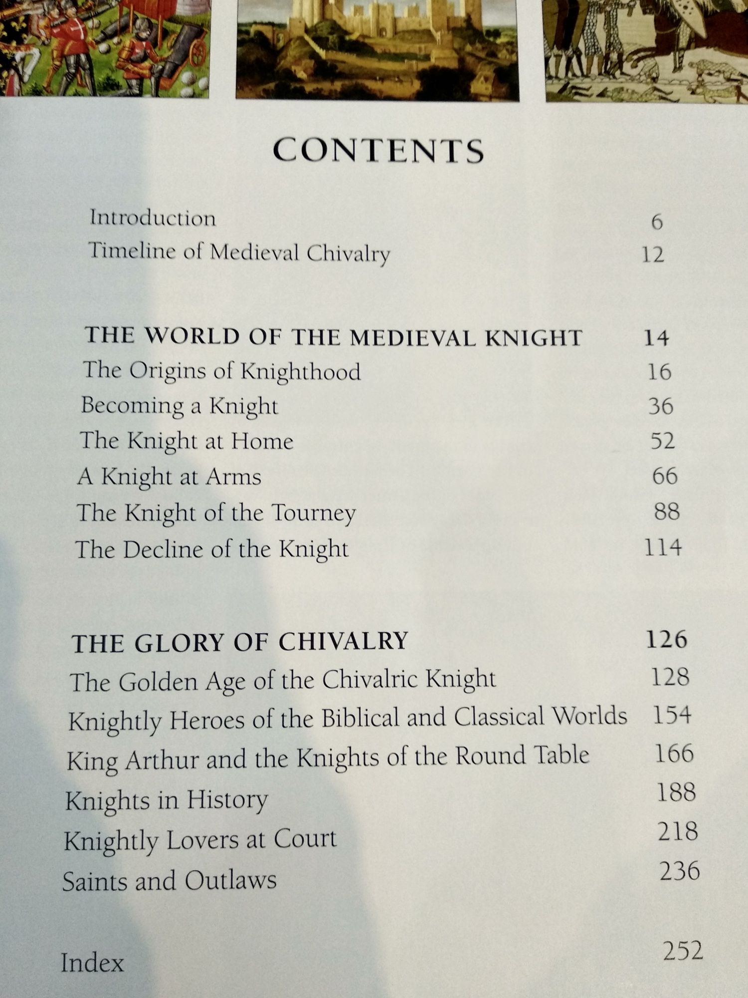 Лицарі та золотий вік лицарства. Книга англ.мовою