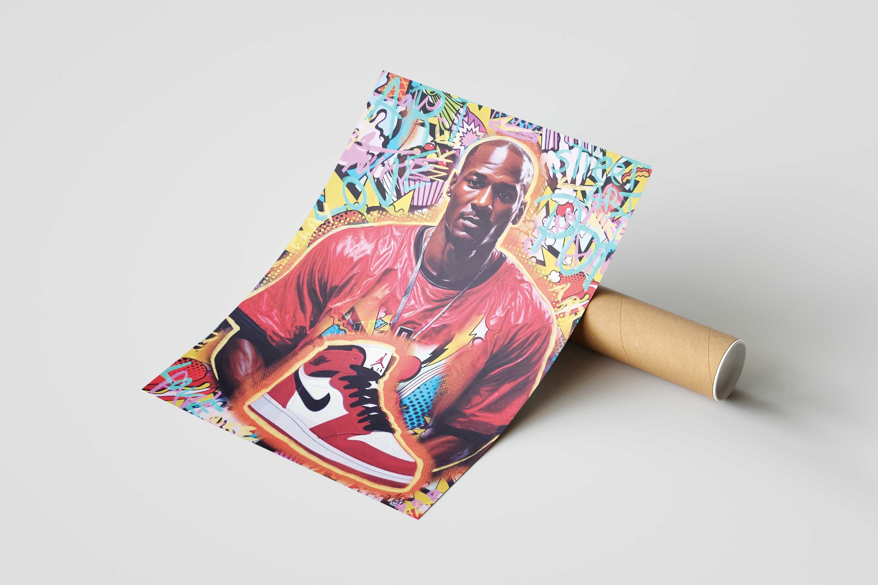 M.Jordan Nike Plakat A3