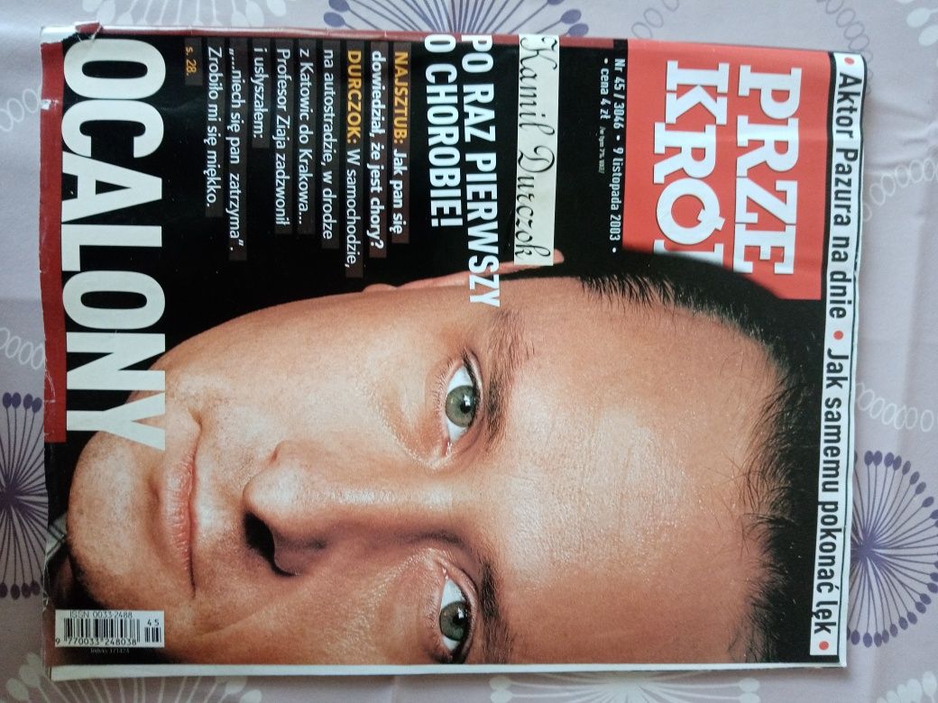 Stare wydanie gazety Przekrój 2003r