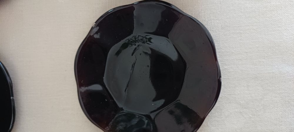 Чорний чайний червіз  скляний Афродита новий