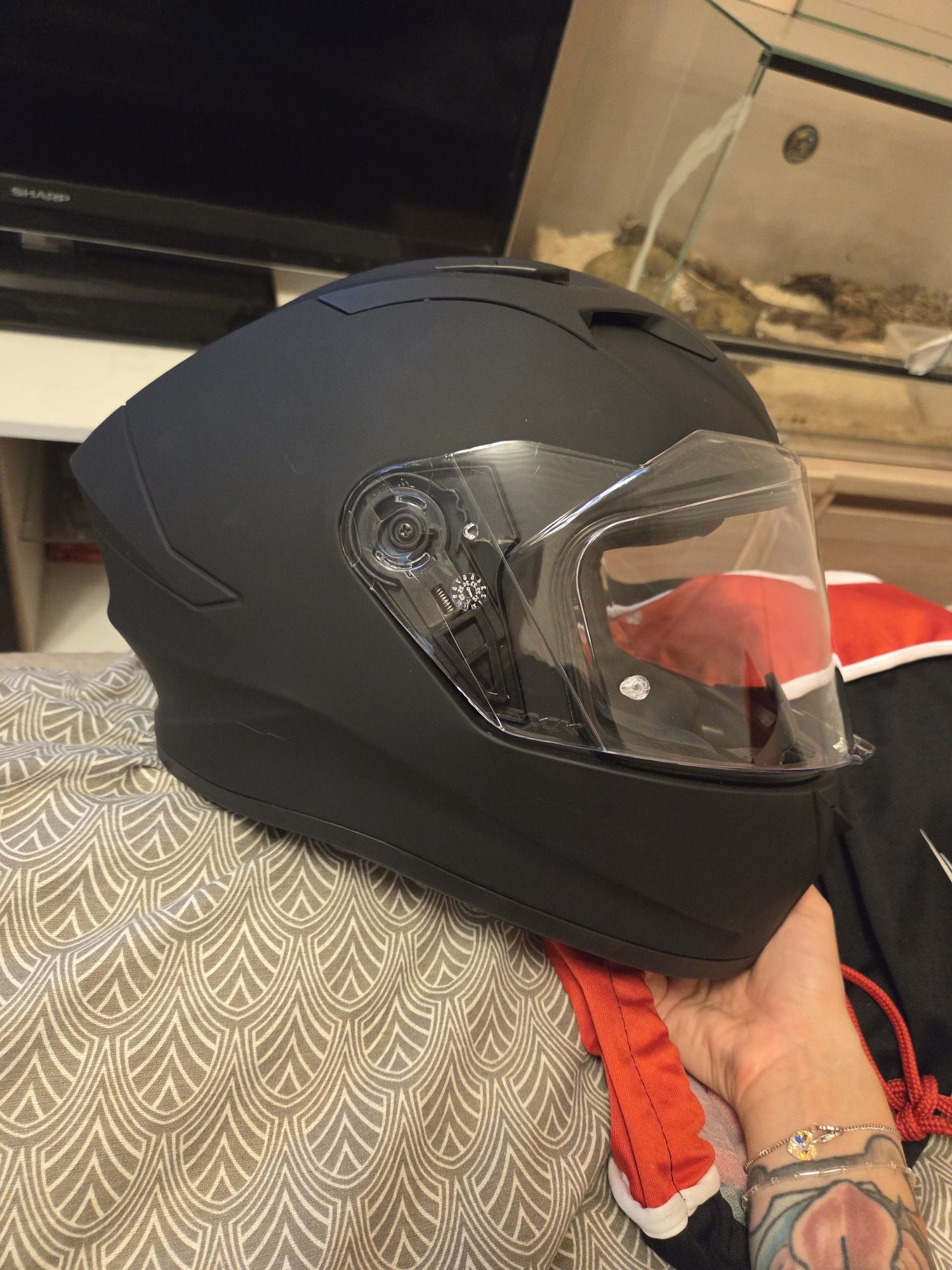 KASK motocyklowy SMK rozmiar S
