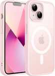 Nowe etui magnetyczne iPhone 13 / obudowa / plecki / różowe !2908!