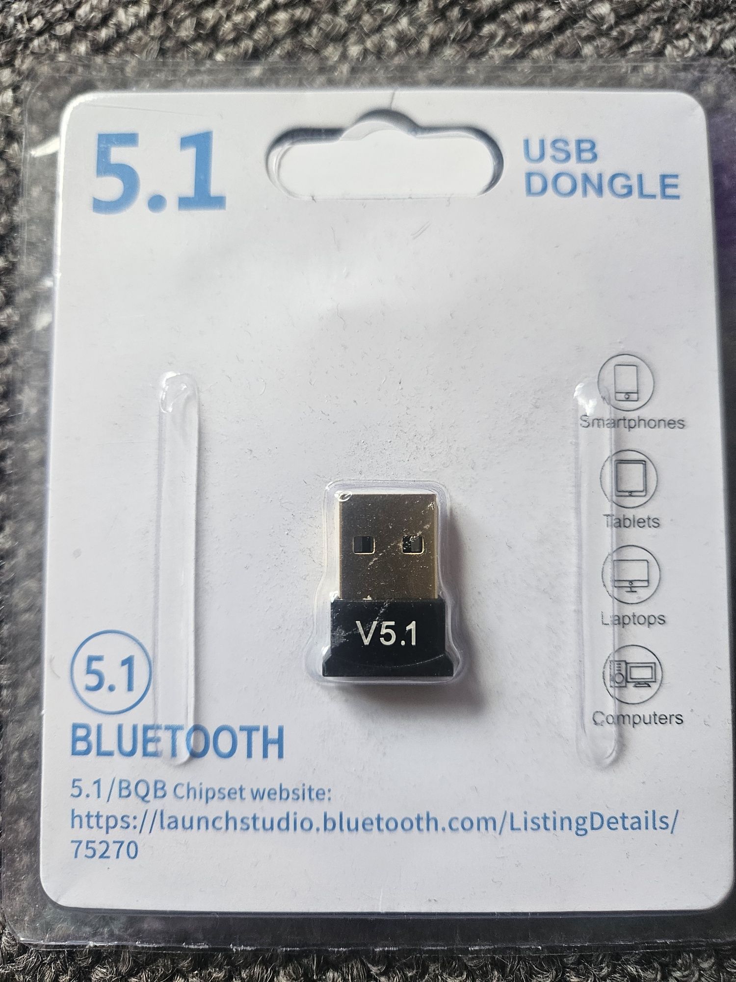 Nowy adapter Bluetooth 5.1 opakowanie