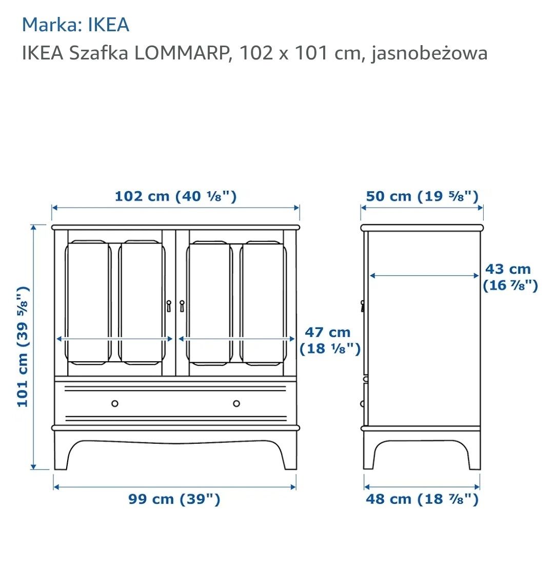 Komoda Lommarp Ikea