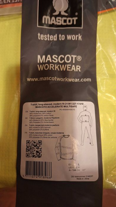 Koszulka odblaskowa robocza ognioodporna-premium