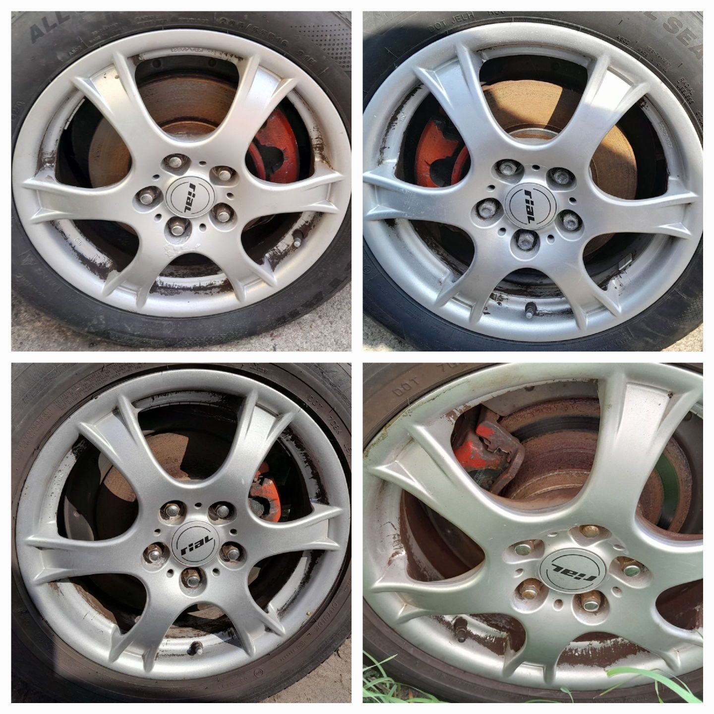 Felgi Aluminiowe RIAL 16 cali Alufelgi 5x114,3 Honda Toyota Mazda Kia