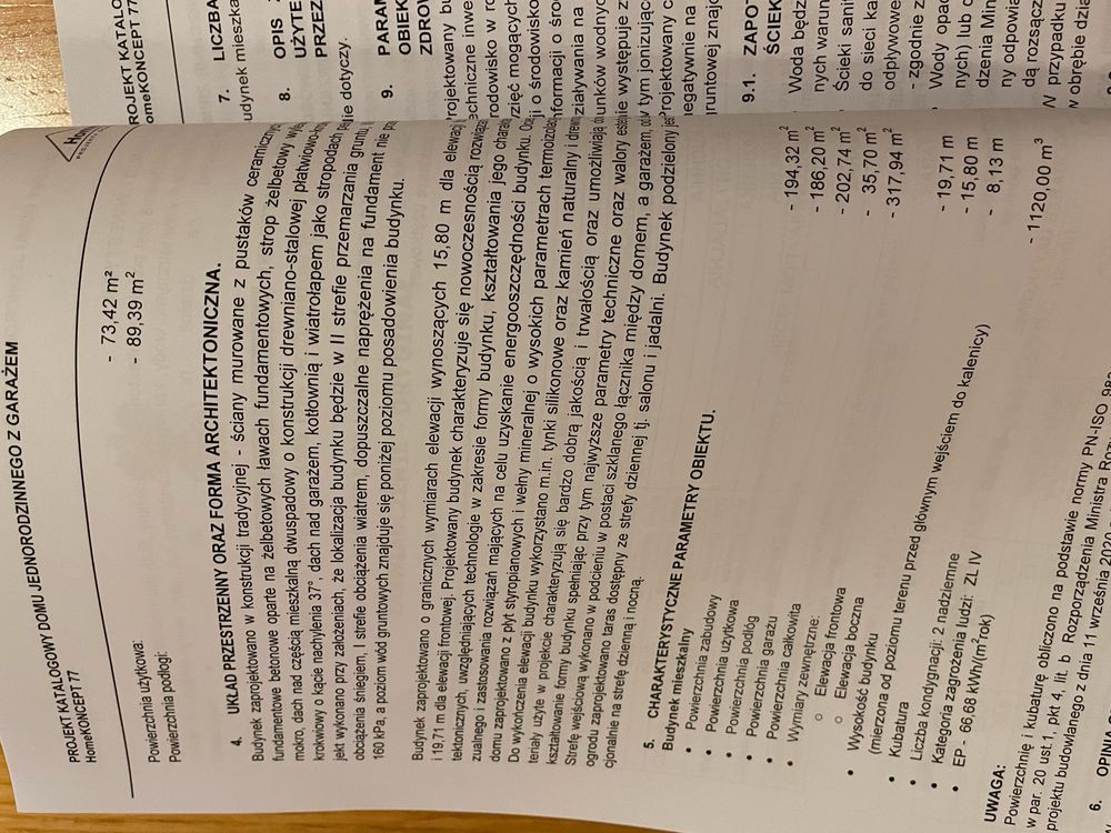 Projekt DOMU jednorodzinnego z garażem