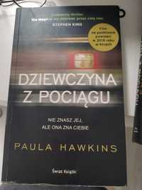 Książka Dziewczyna z pociągu autorstwa Paula Hawkins