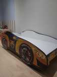 Łóżko auto samochód dla chłopca 160x80