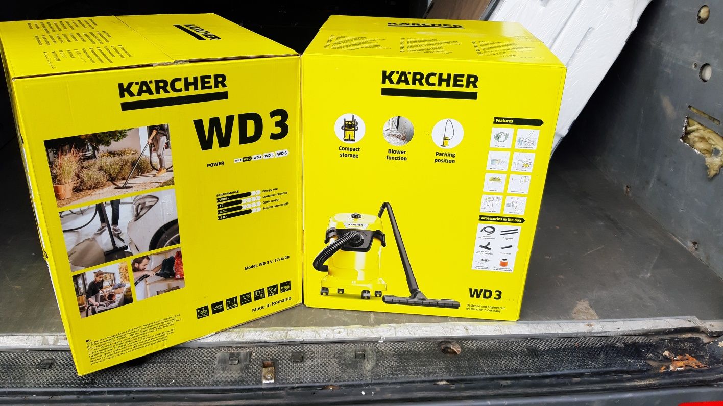 Пилосос KARCHER WD3  В Наявності  !!!