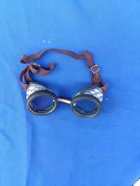 Старые ретро защитные очки стимпанк гоглы  мотоочки