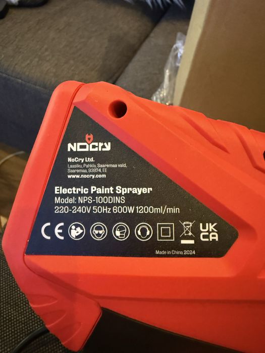 Elektryczny pistolet natryskowy