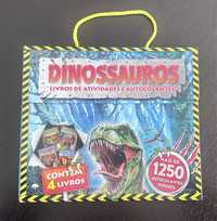 Dinossauros - Livro de Atividades e Autocolantes - NOVO