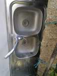 Pia de cozinha em inox