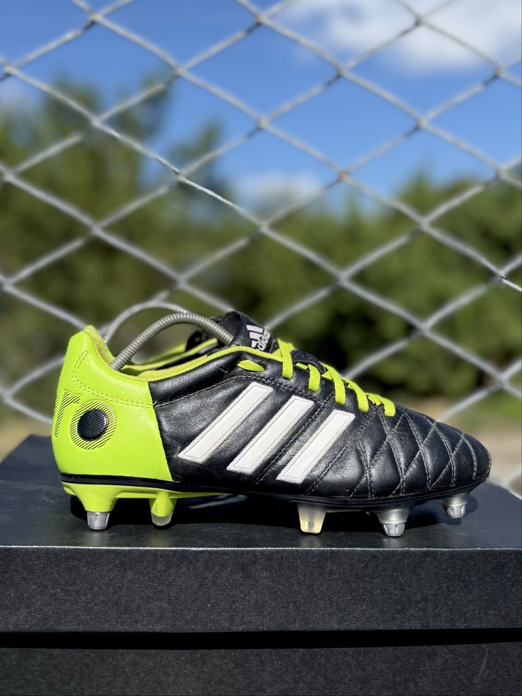 Adidas 11pro sg f33104 elite us7  бутсы кожаные копы сороконожки