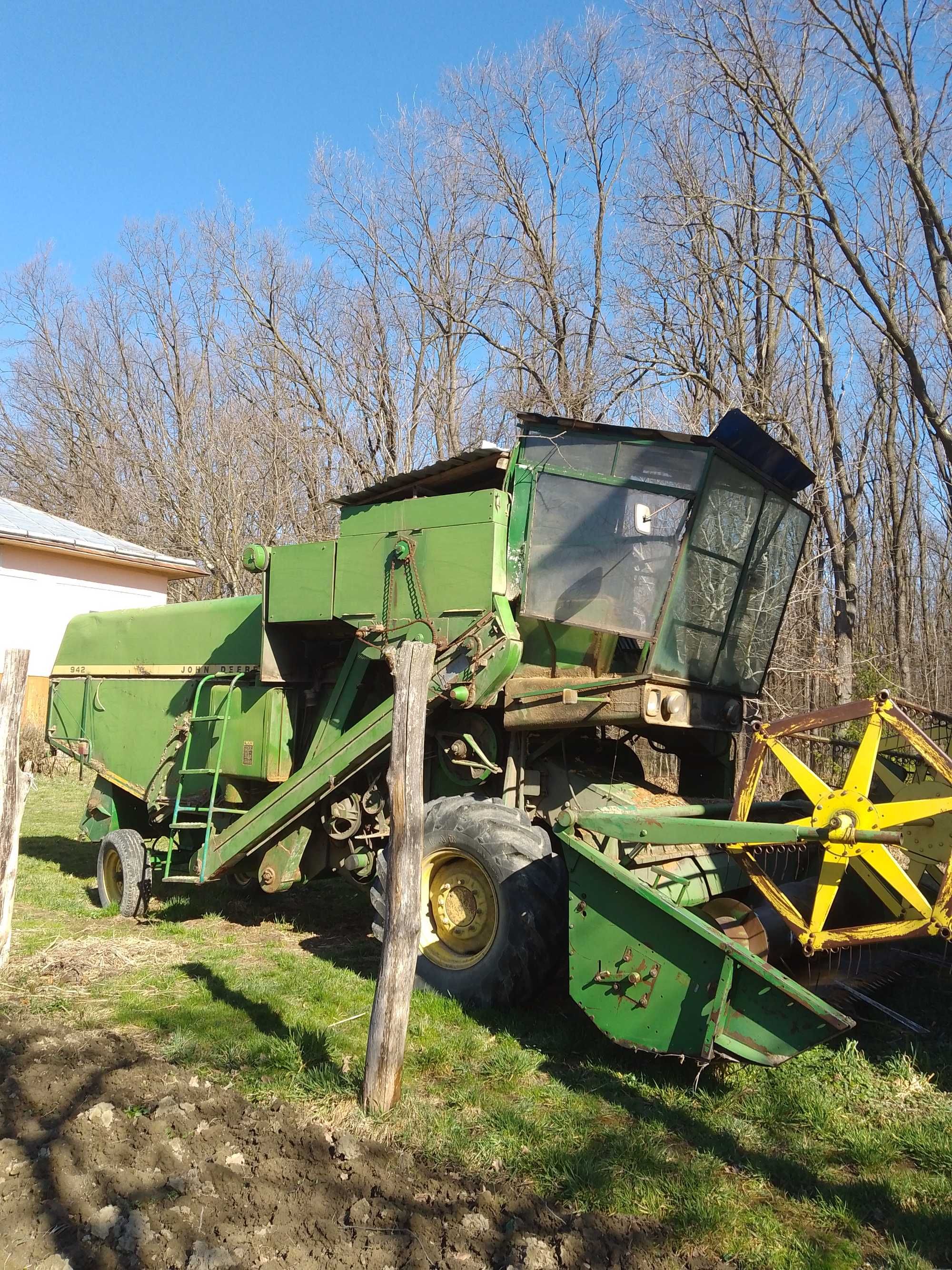 John Deere 942 жатка 3 м
