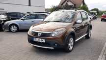 Dacia Sandero Stepway 2012r. Alufelgi Klimatyzacja 100% oryginał lakier