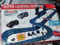 Stary zabawkowy tor wyścigowy Super Looping Raceway, Dickie 3343