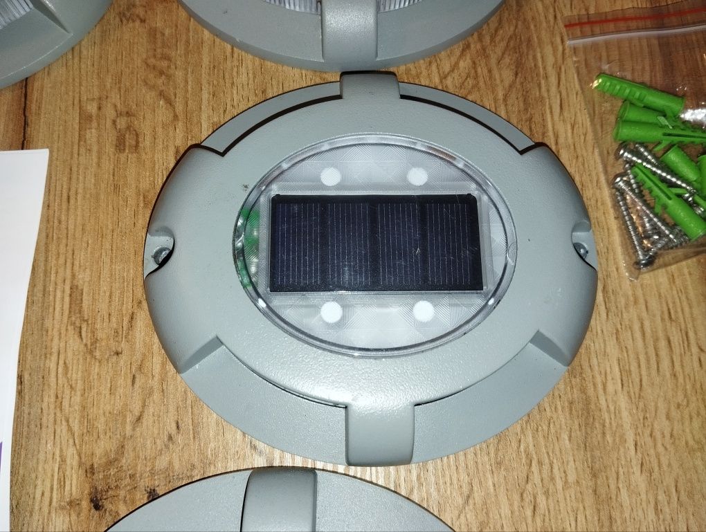 Lampki solarne okrągłe
