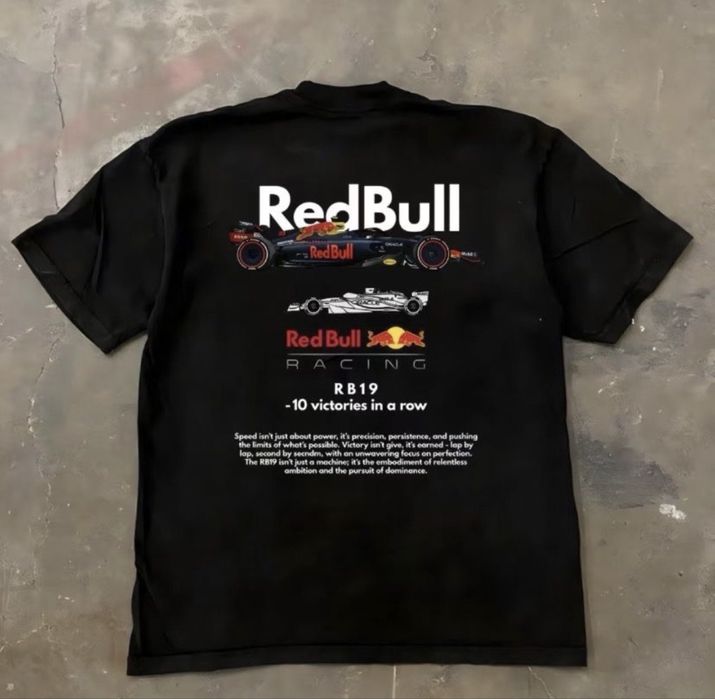 Футболка redbull f-1