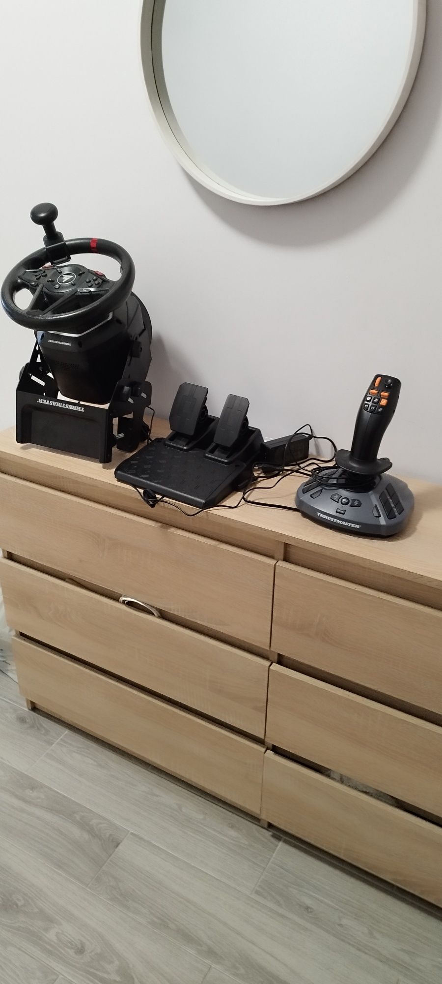Sprzedam Kierownicę Thrustmastera T128 SimTask Pack Joystick
