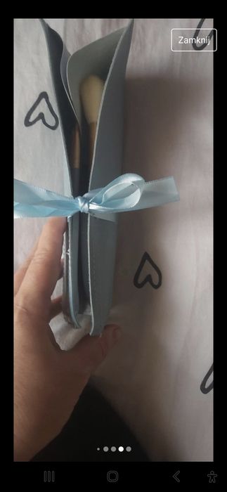 Nowy komplet  pędzli do makijażu