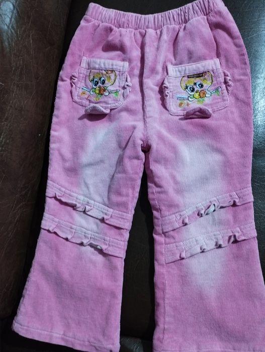 Продам теплі штани на дівчинку 2-4 років