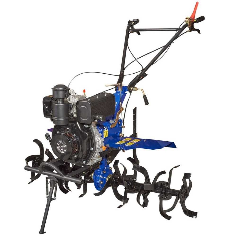 МОТОБЛОК ДИЗЕЛЬНИЙ 6 К.С. POWERCRAFT мб 2060 д (колеса 4-10)