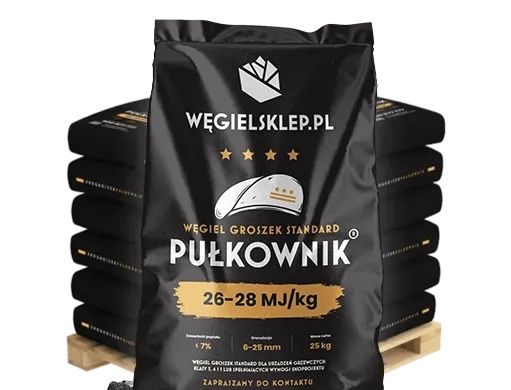 EkogroszekPułkownikWęgiel GroszekPułkownik Orzech Pułkownik 26-28MJ/kg