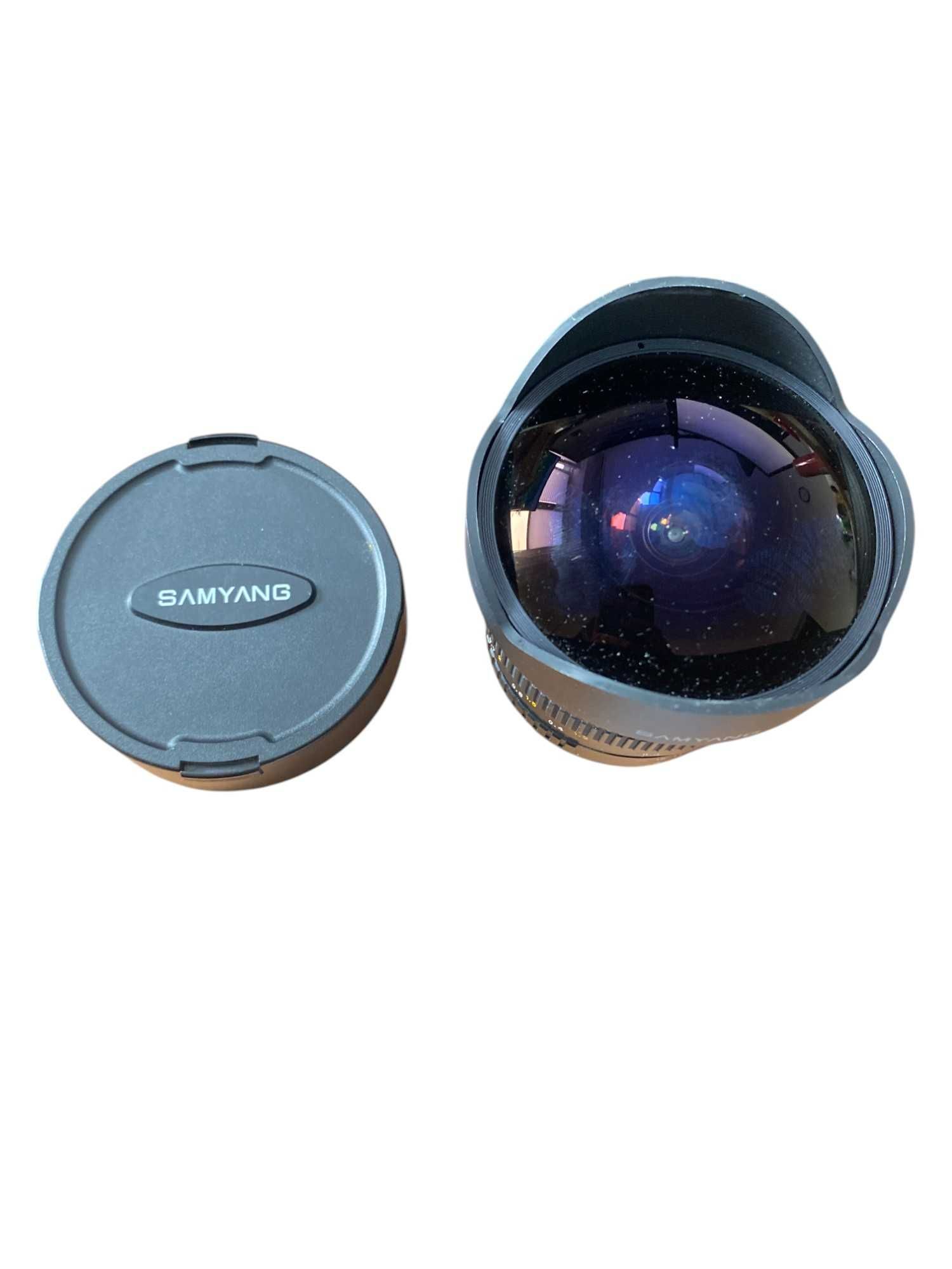 SAMYANG fish eye cs 8mm 1:3.5 aspherical