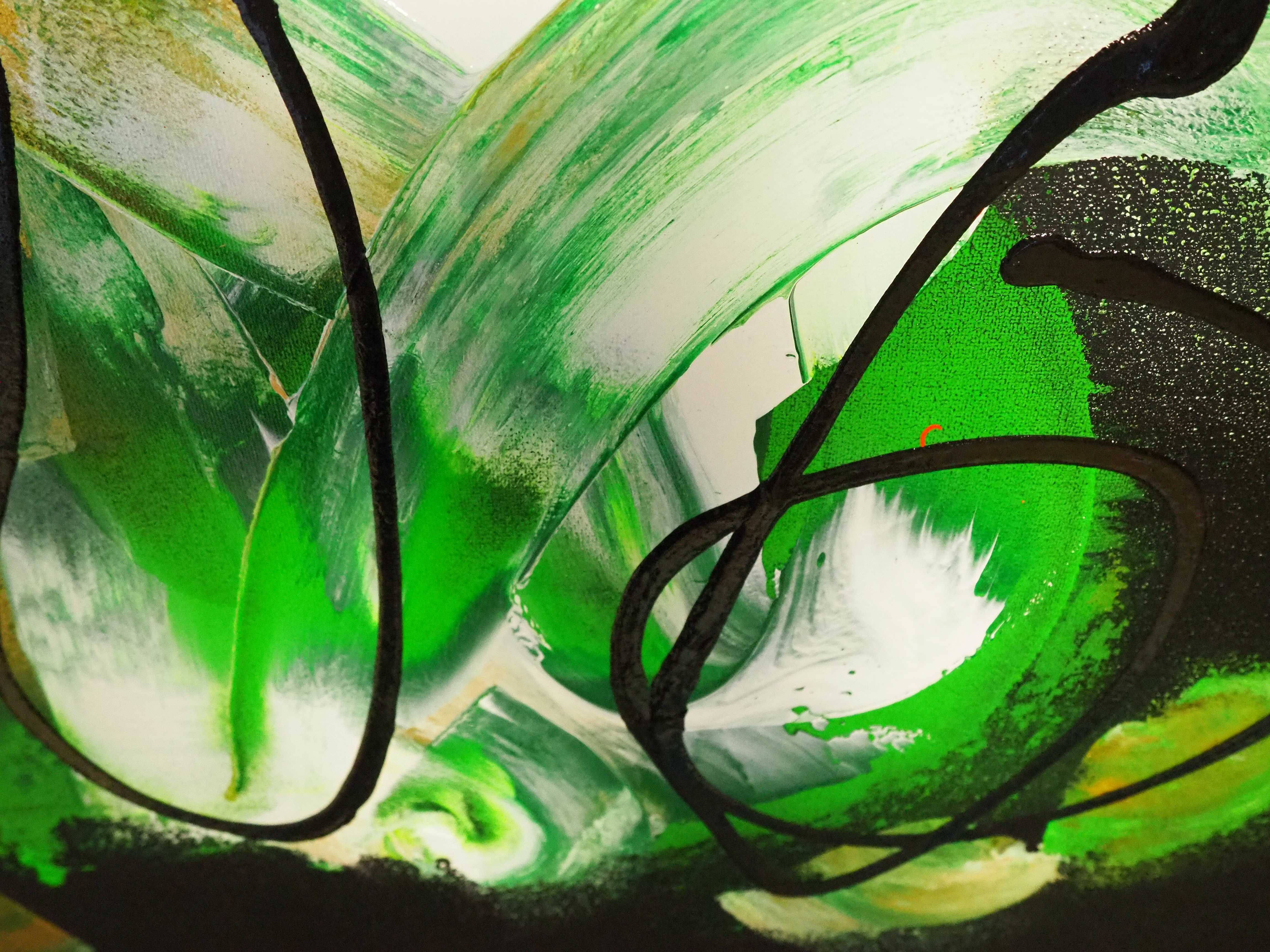 Obraz nowoczesny abstrakcja 70cm x 100cm "BLOOM" NOWOŚĆ 2025