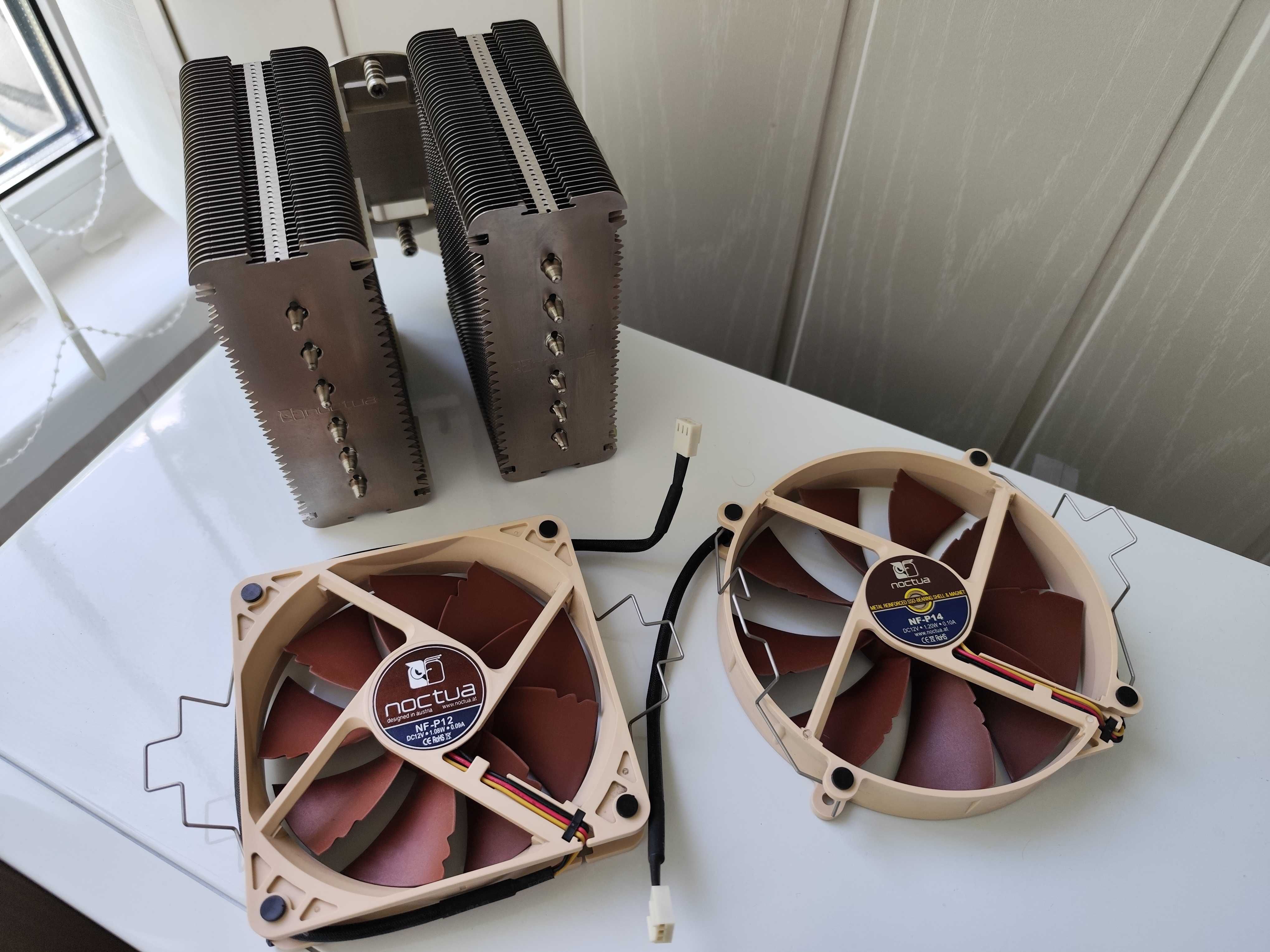 Кулер Noctua NH-D14 CPU fan (топове охолодження, підтримка АМ4 сокет)