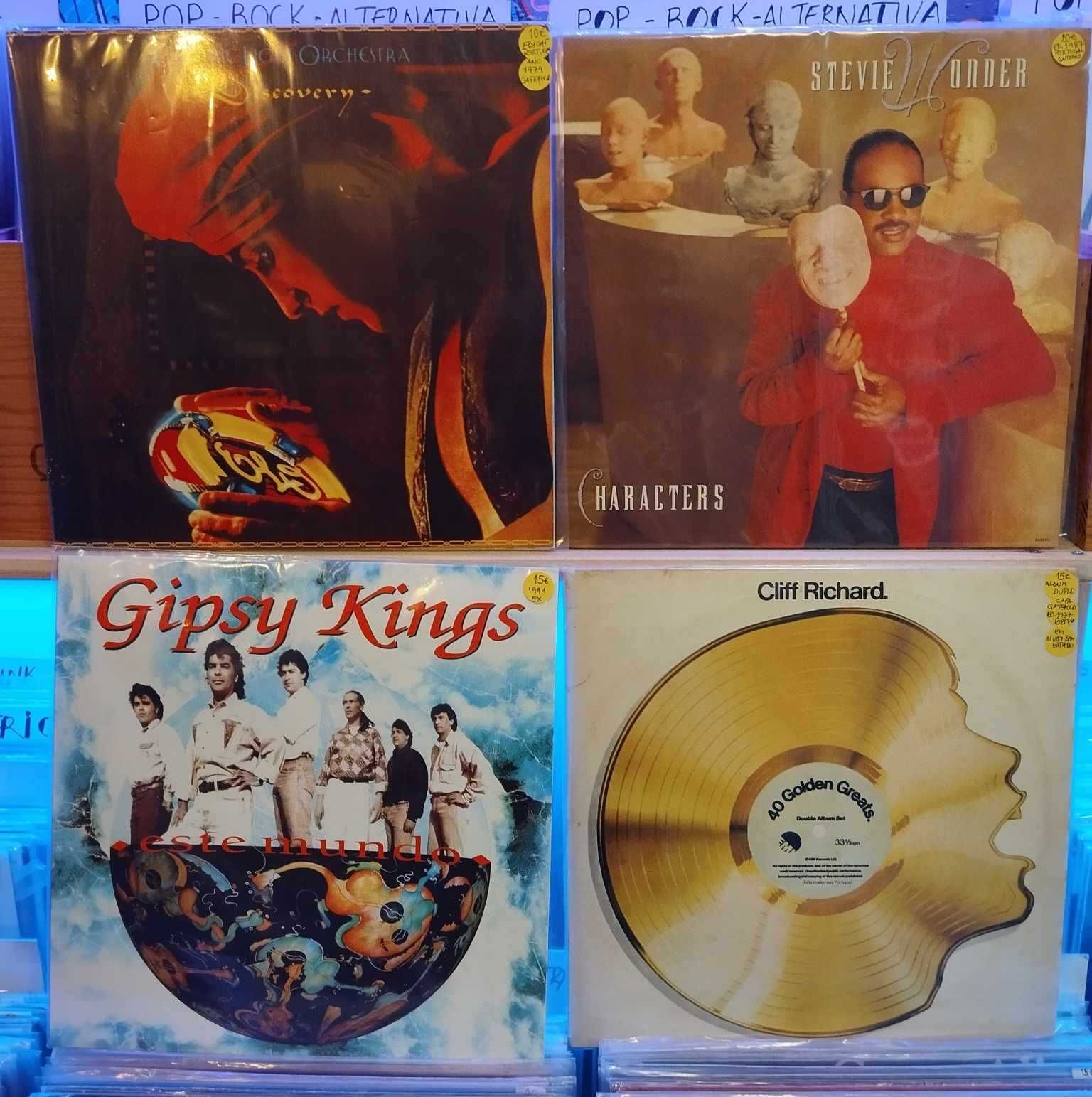 Vinil - Peter Gabriel Genesis P.Sprout Elo Abba Bryan Adams Bana etc