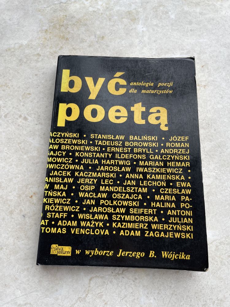 Być poetą antologia poezji dla maturzystów