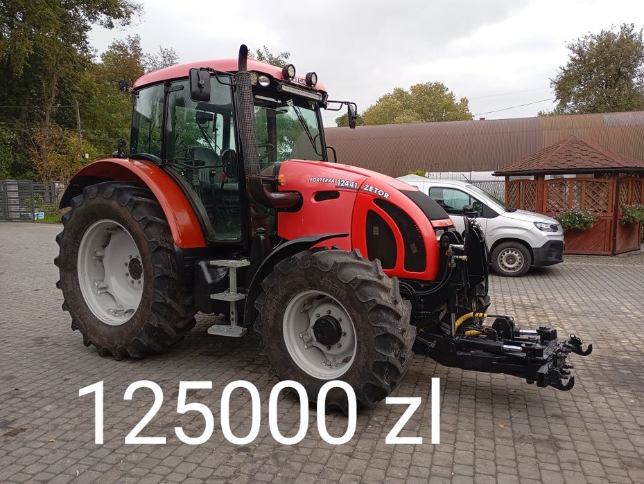Zetor forterra 12441 klimatyzacja pług do śniegu