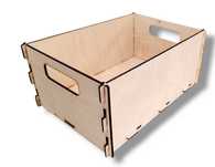 DREWNIANA SKRZYNKA 26x18 cm DECOUPAGE pudełko organizer pojemnik
