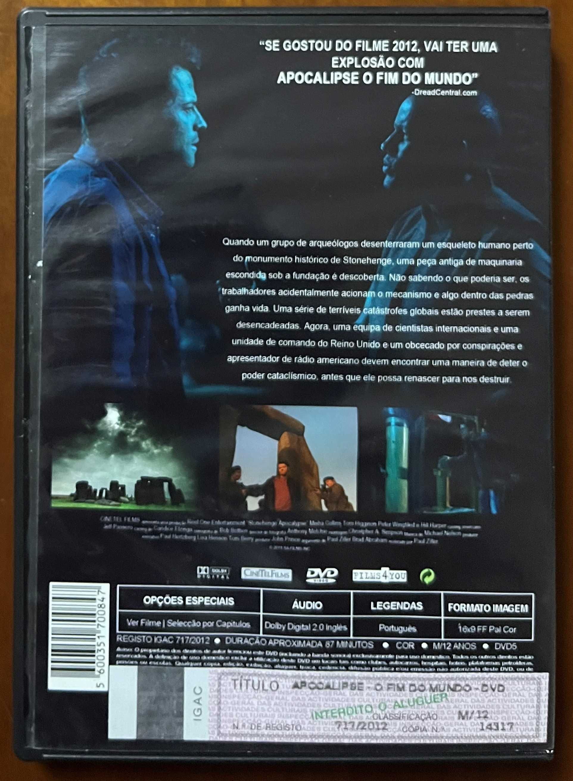 DVD "Apocalipse - O Fim do Mundo"