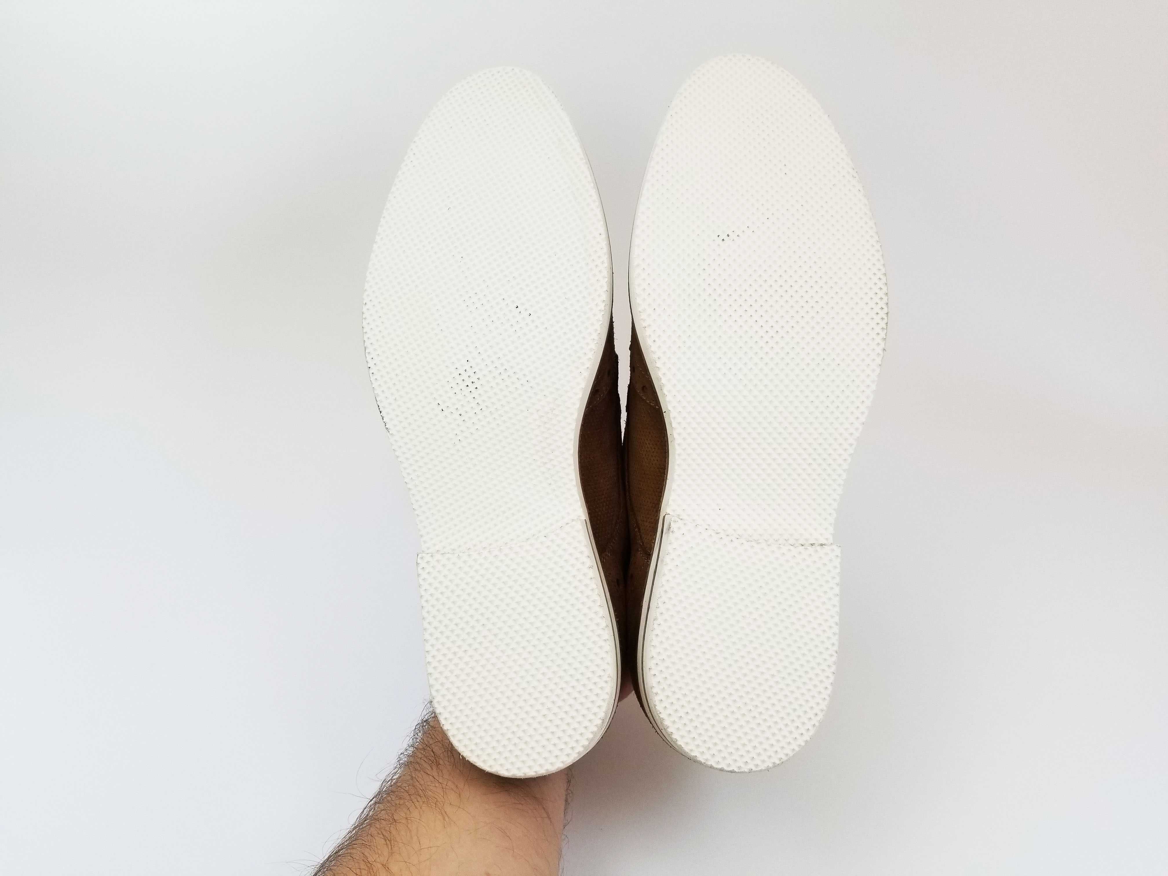 Коричневі туфлі броги MEXX 42 27.5 см