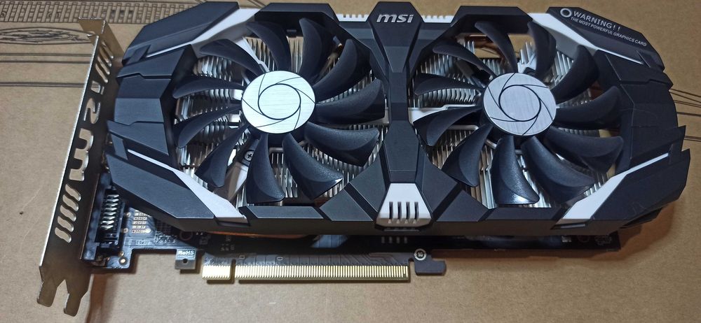 Видеокарта MSI GTX 1060 (3Gb / GDDR5 / 192 bit / 1152 CUDA)
