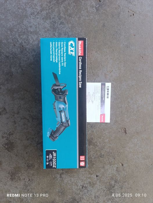 Nowa piła szablasta, posuwowa makita jr103dz