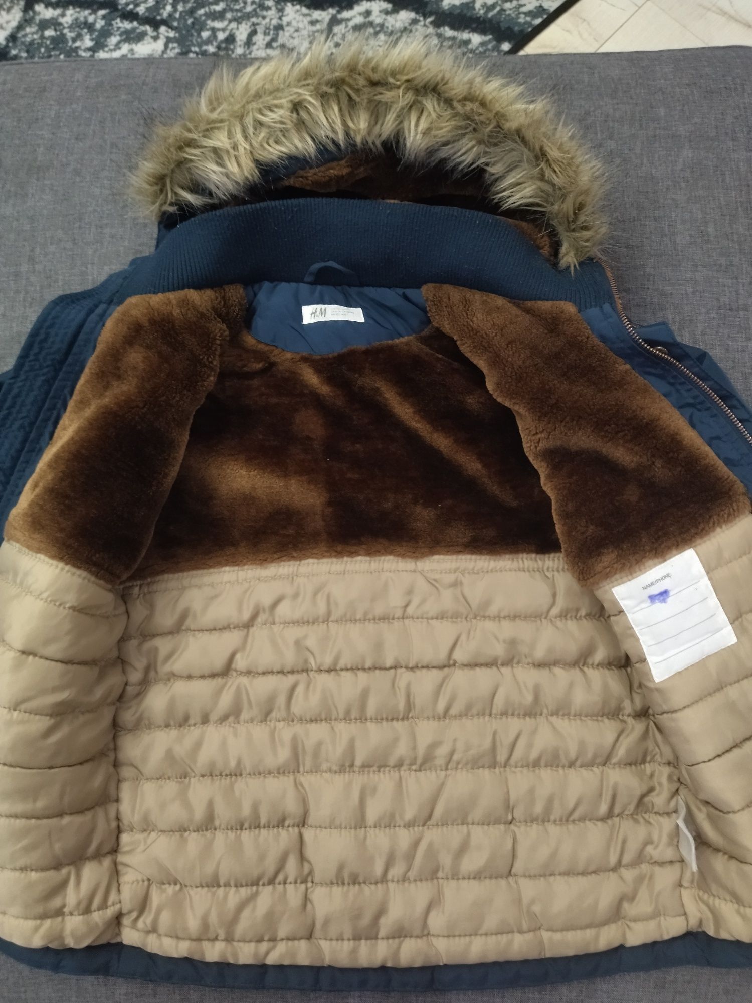 Kurtka zimowa H&M roz.122 dla chlopca
